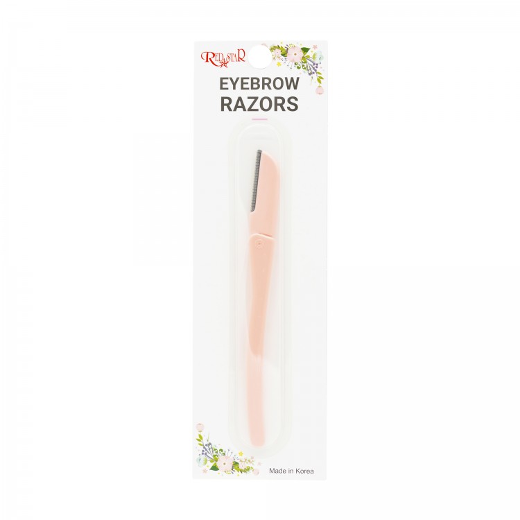 RED STAR EYEBROW RAZOR