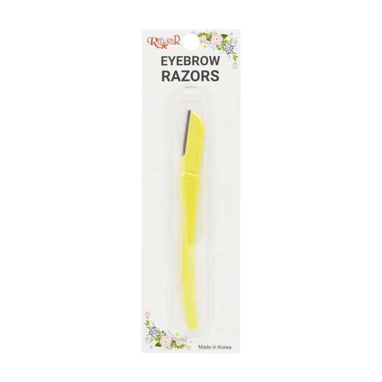 RED STAR EYEBROW RAZOR