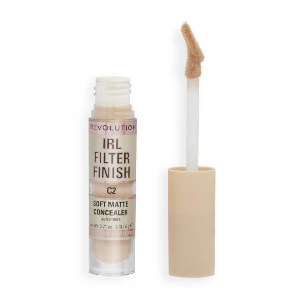 Revolution IRL Filter 16H Hydrating Full Coverage Concealer C2