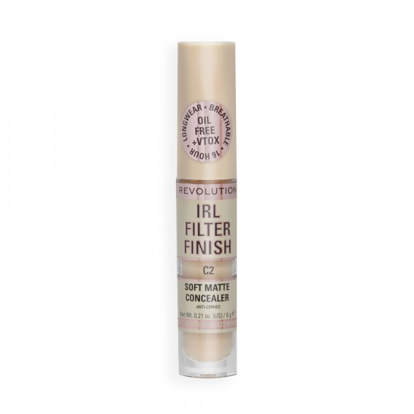 Revolution IRL Filter 16H Hydrating Full Coverage Concealer C2