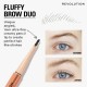 Makeup Revolution Fluffy Brow Filter Duo Medium Brown