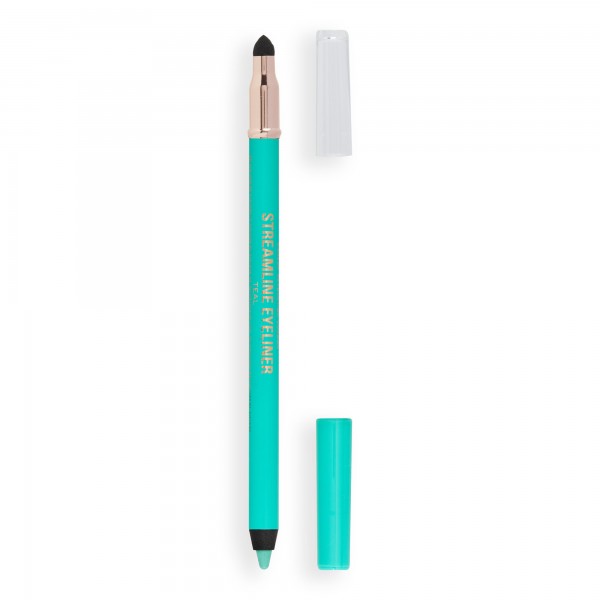 Makeup Revolution Streamline Waterline Eyeliner Pencil Teal Makeup Revolution Streamline Waterline Eyeliner Pencil Teal