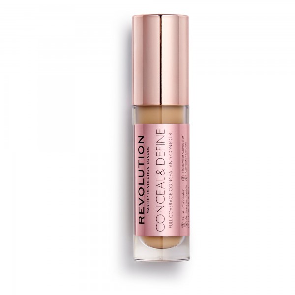 Revolution Conceal & Define 16H Full Coverage Concealer C10 4ml