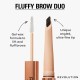 Makeup Revolution Fluffy Brow Filter Duo Medium Brown