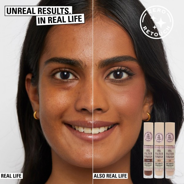 Revolution IRL Filter 16H Hydrating Full Coverage Concealer C7