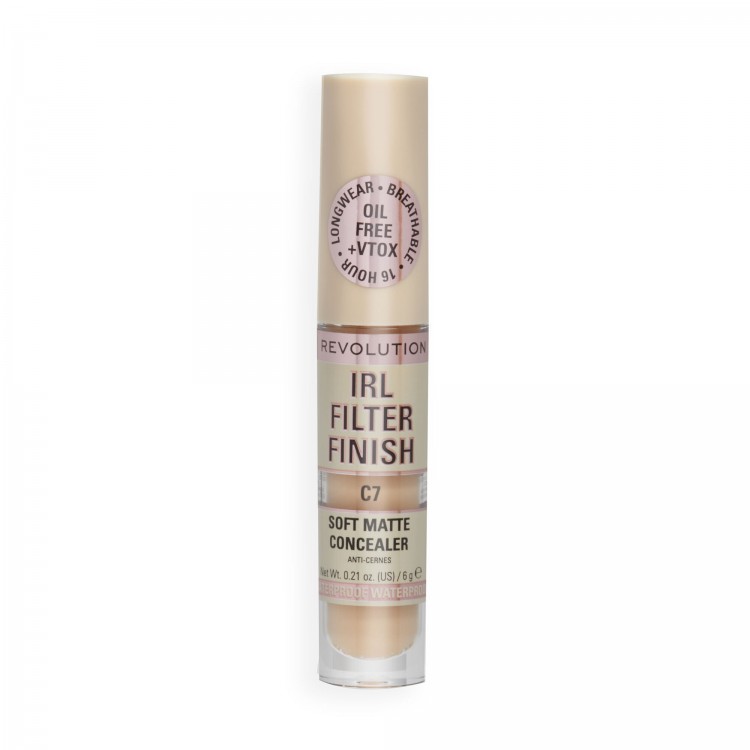 Revolution IRL Filter 16H Hydrating Full Coverage Concealer C7