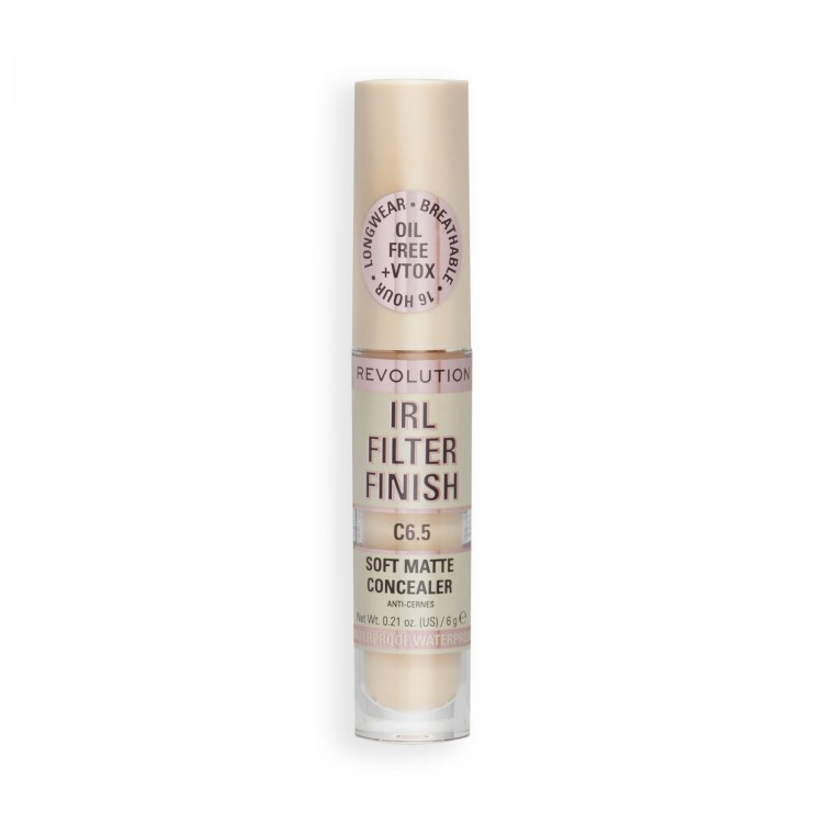 Revolution IRL Filter 16H Hydrating Full Coverage Concealer C6.5