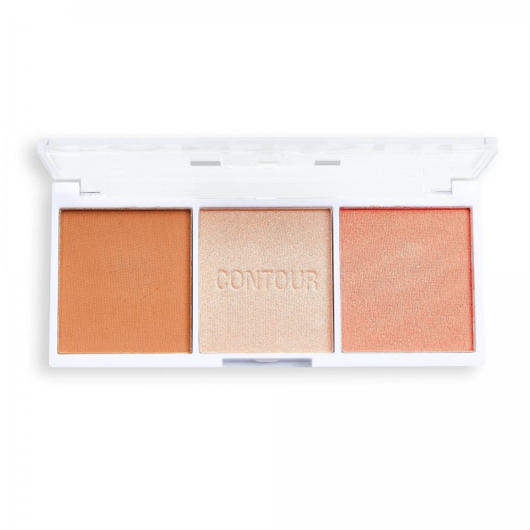 Relove by Revolution Colour Play Contour Trio Palette Sugar