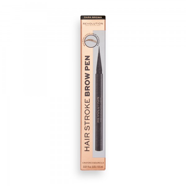 Makeup Revolution Hair Stroke Brow Pen Dark Brown Makeup Revolution Hair Stroke Brow Pen Dark Brown