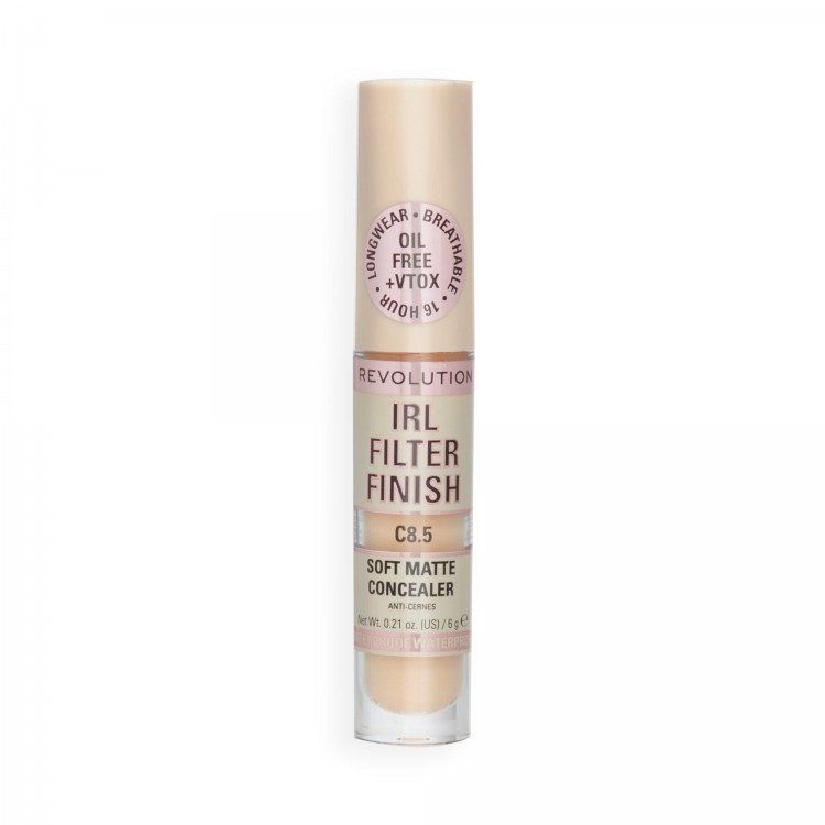 Revolution IRL Filter 16H Hydrating Full Coverage Concealer C8.5