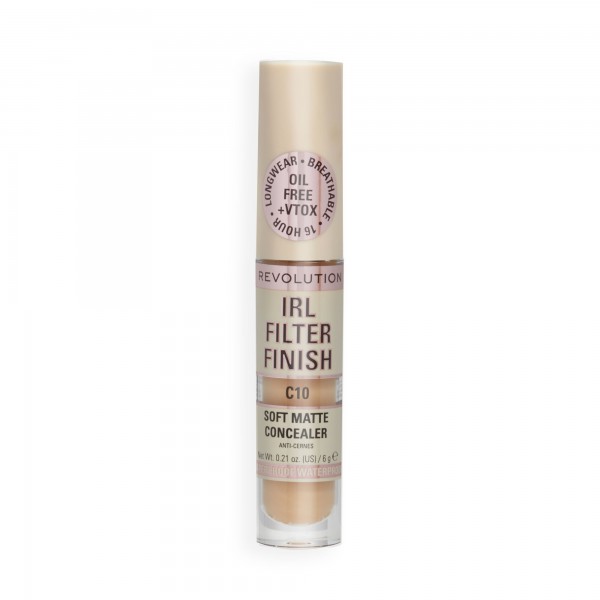 Revolution IRL Filter 16H Hydrating Full Coverage Concealer C10