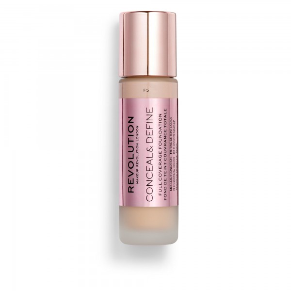 Revolution Conceal & Define Ultra Matte Full Coverage Foundation F5