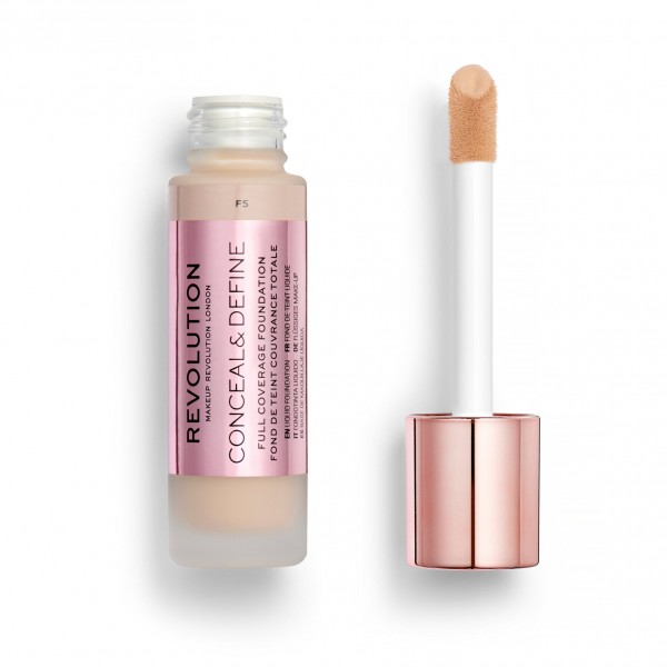 Revolution Conceal & Define Ultra Matte Full Coverage Foundation F5