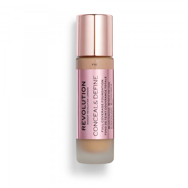 Revolution Conceal & Define Ultra Matte Full Coverage Foundation F10