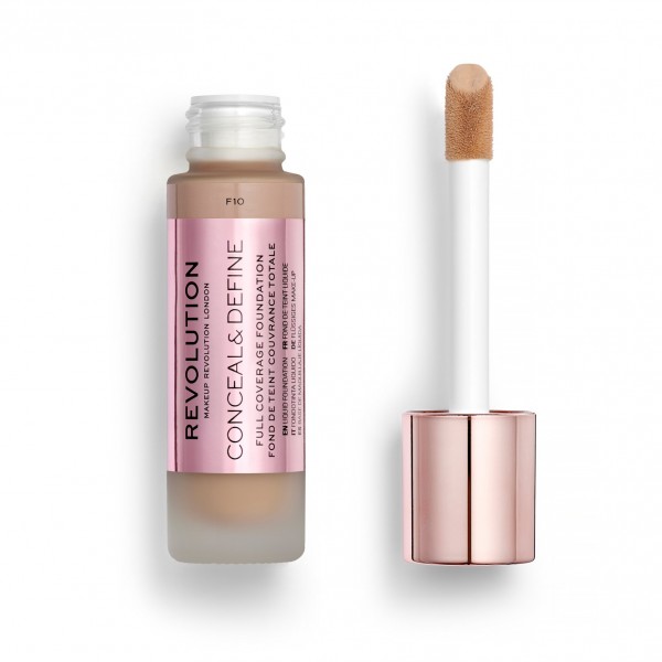 Revolution Conceal & Define Ultra Matte Full Coverage Foundation F10