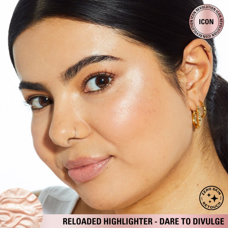 Makeup Revolution Reloaded Highlighter -DARE TO DIVULGE Makeup Revolution Reloaded Highlighter -DARE TO DIVULGE