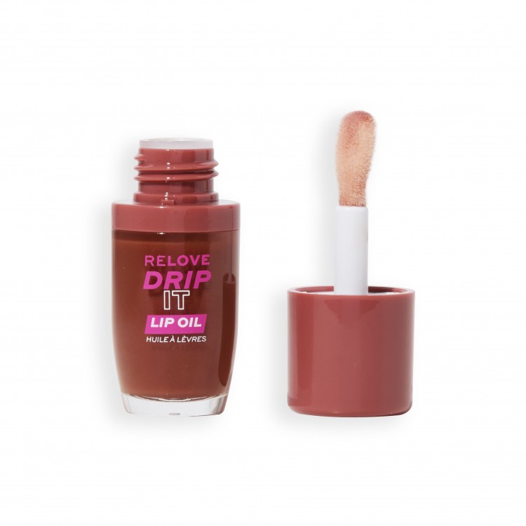 Relove Drip It Glossy Lip Oil - peach