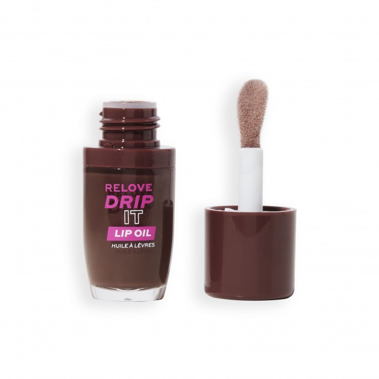 Relove Drip It Glossy Lip Oil - espresso