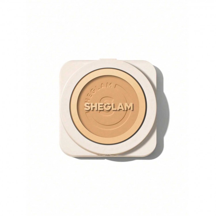  Skin-Focus High Coverage Powder Foundation- Sand