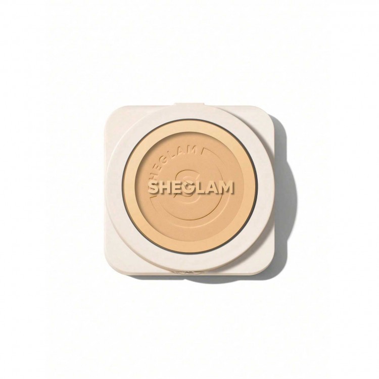  Skin-Focus High Coverage Powder Foundation- Shell