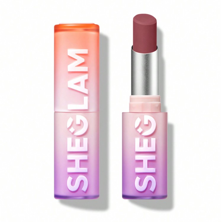 SHEGLAM Dynamatte Boom Long-Lasting Matte Lipstick- deep berry pink