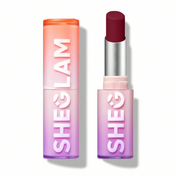 SHEGLAM Dynamatte Boom Long-Lasting Matte Lipstick- true blue red