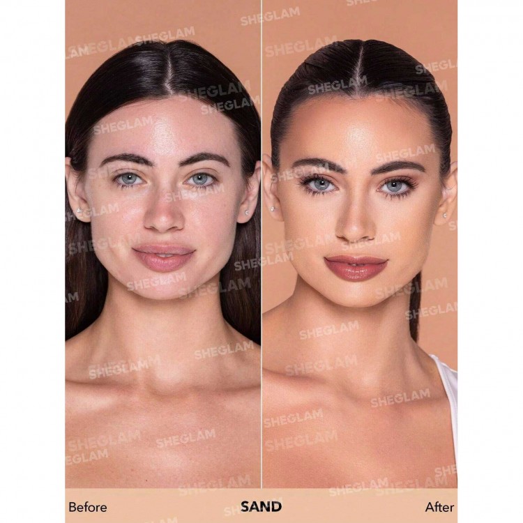 SHEGLAM Complexion Pro Long Lasting Breathable Matte Foundation-SAND