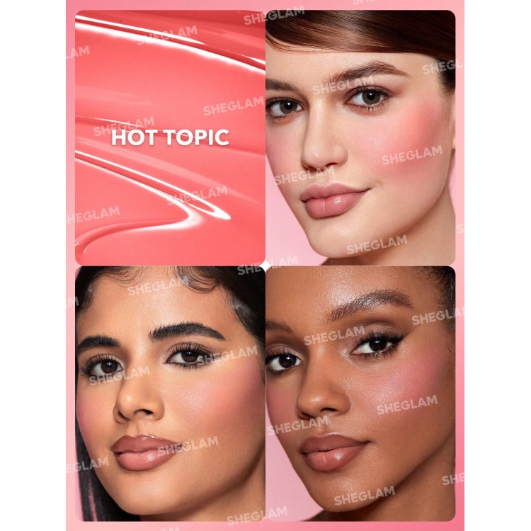 Sheglam Color Bloom Liquid Blush Matte Finish-  Hot Topic