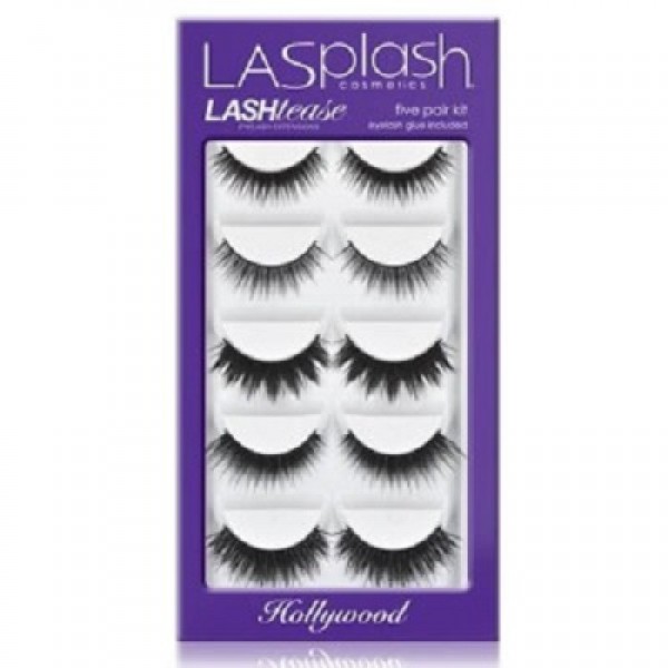 LA SPLASH EYELASHES 5 PAIR KIT