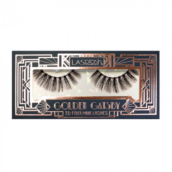 GOLDEN GATSBY 3D FAUX MINK EYELASHES