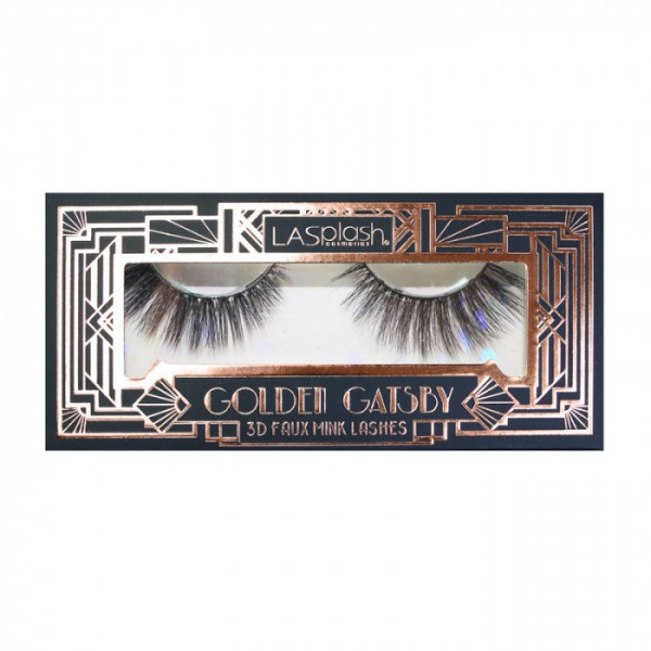 GOLDEN GATSBY 3D FAUX MINK EYELASHES