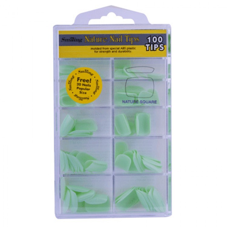 SMILING NATURAL NAIL TIPS