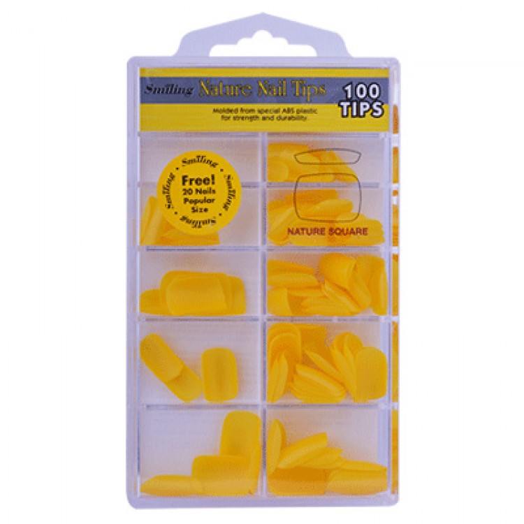 SMILING NATURAL NAIL TIPS