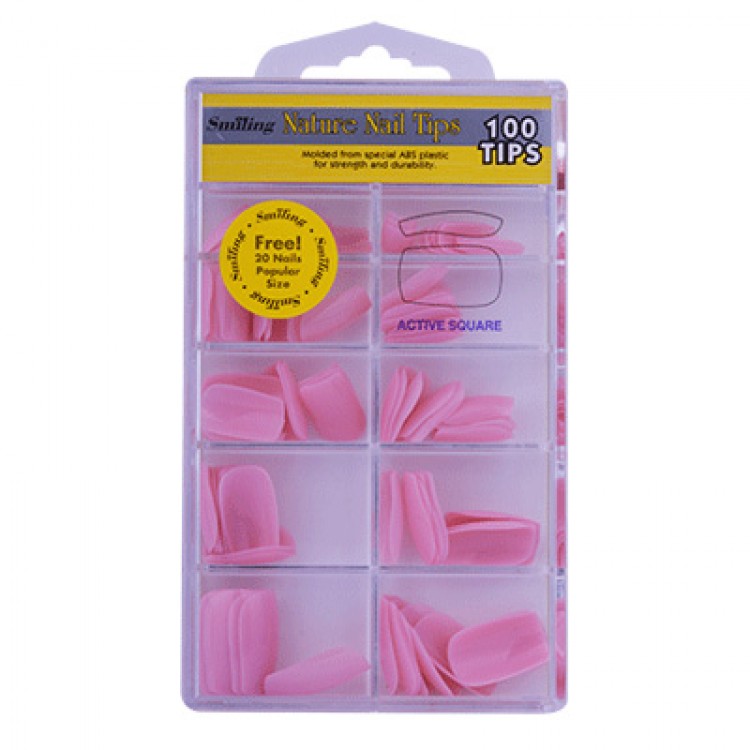 SMILING NATURAL NAIL TIPS