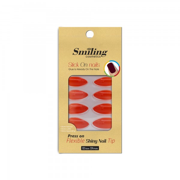 SMILING FLEXIBLE SHINY NAIL TIP