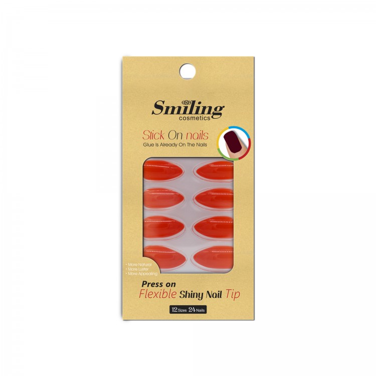 SMILING FLEXIBLE SHINY NAIL TIP