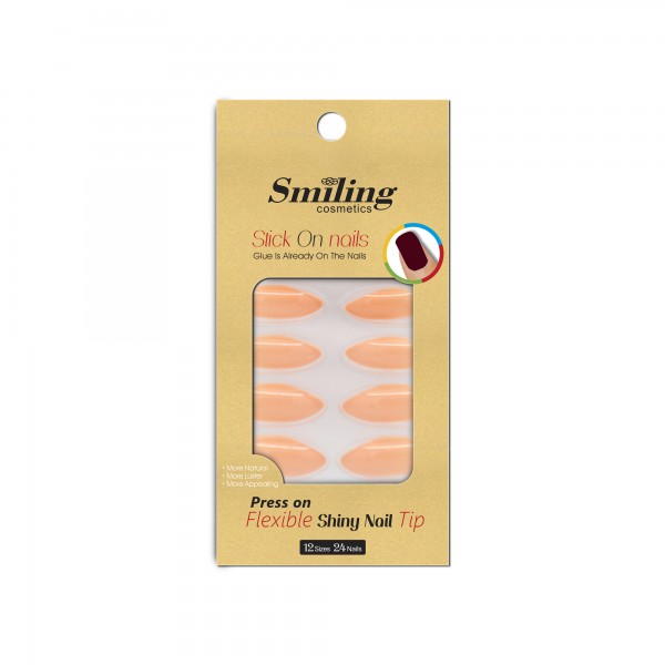 SMILING FLEXIBLE SHINY NAIL TIP