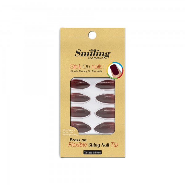 SMILING FLEXIBLE SHINY NAIL TIP