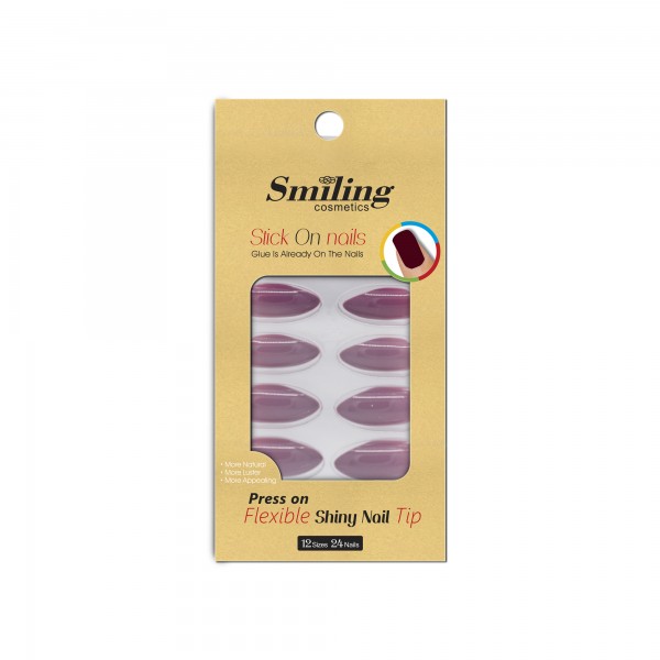 SMILING FLEXIBLE SHINY NAIL TIP