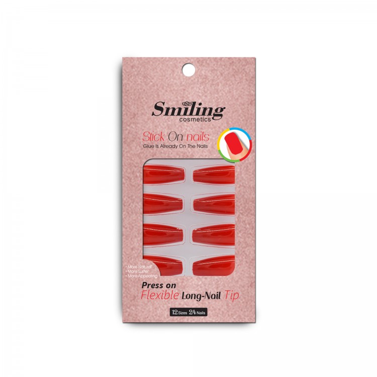 SMILING FLEXIBLE LONG NAIL TIP SMILING FLEXIBLE LONG NAIL TIP