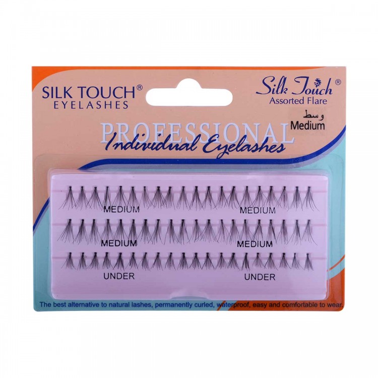 SILK TOUCH PROFESSIONAL INDIVIDUAL LASHES - MEDIUM SILK TOUCH PROFESSIONAL INDIVIDUAL LASHES - MEDIUM