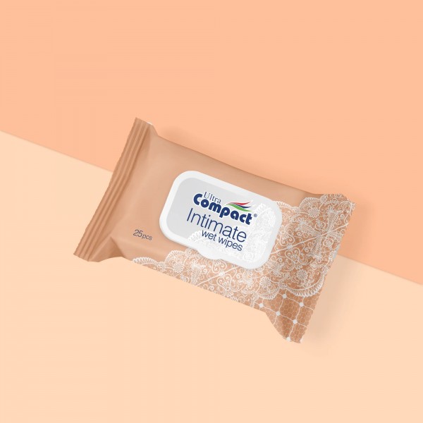 Ultra Compact Intimate Wet Wipes